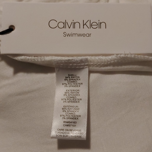 Calvin Klein New Swim cover up - Picture 5 of 5
